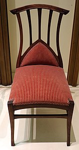 Chair by Henry van de Velde (1896)