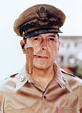 Former Chief of Staff of the Army, General of the Army Douglas MacArthur from New York