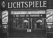 Hans Schliepmann: Ufa-Lichtspiele Berlin (Foto 1924)