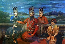 Nader Shah (r. 1736–47) and his sons