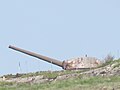 15 cm gun, one of two of this type of coastal artillery gun.