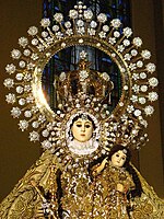 Our Lady of La Naval de Manila, the oldest Christian statue in the Philippines made of ivory (1593 or 1596)
