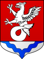 Fischgreif im Wappen von Darłowo (Polen)