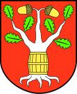 Wappen der Gmina Dębowa Kłoda