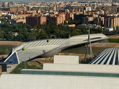Bridge Pavilion in Zaragoza, Spain (2005–2008)