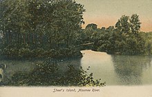 Sheet's Island, Maumee River, Maumee, Ohio, 1900s