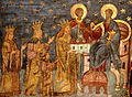 Image 30A painting of Stephen the Great and his wife Marițica Bibescu, surrounded by family (from Culture of Moldova)