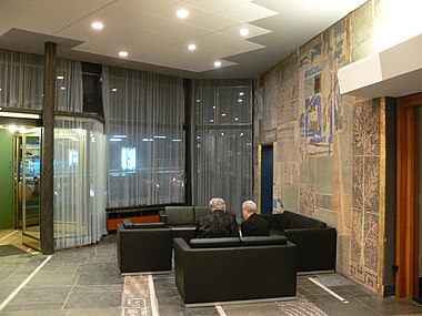 Oberer Bereich des Foyers, Detail