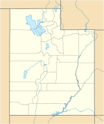 Map of Utah showing Thistleish