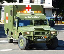 S3 Ambulance version of the Spanish Army