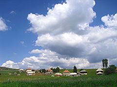 Veskoviće village panorama