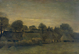 Rural village at night, Rijksmuseum Amsterdam
