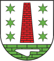 Pflugschar im Wappen der Stadt Leuna