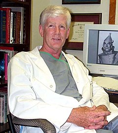 William DeVries, B.S. 1966, M.D. 1970, performed the first transplant of a Total Artificial Heart using the Jarvik-7 model