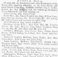 Announcement of newly elected Boston selectmen, 1733
