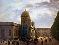 Der alte Berliner Dom, Gemälde von Carl Hasenpflug, 1825