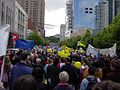 ACTU protest rally, Melbourne