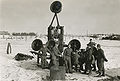 Acoustic air-plane locator stationed in Trelleborg during World War II