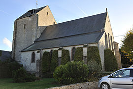 The church in Charmont-en-Beauce