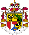 Heutiges Wappen des fürstlichen Hauses Liechtenstein