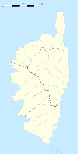Lucciana is located in Corsica