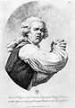 Joseph Ducreux als der trostlose Künstler, 1791