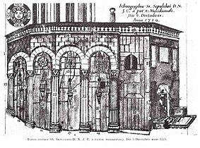 Aedicula of the tomb of Jesus