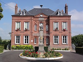 The town hall of Gercy