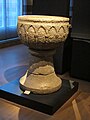 Hedesunda Church font, late 13th century, in Swedish History Museum, Stockholm