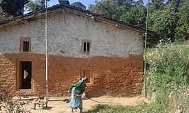 Traditional house in Darchula District Nepal