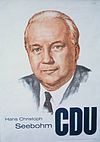 Hans-Christoph Seebohm als Mitglied der CDU (1961)