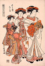 The Courtesan Michiharu of the Tsutaya Brothel