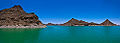 Panoramic view of Lake Nasser