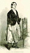 Frauen­rechtlerin Lucy Stone 1853