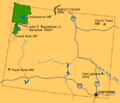 Image 2National Park Service sites map (from Wyoming)