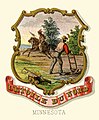 Minnesota state coat of arms: L'étoile du nord