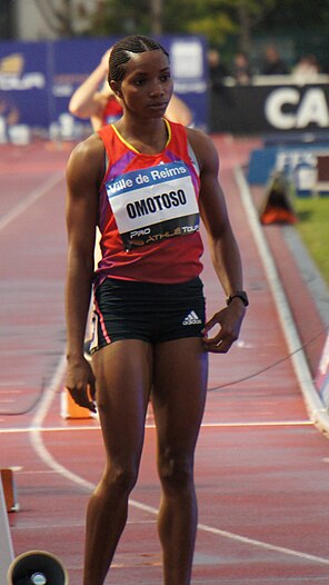 Omolara Ogunmakinju in Reims 2013