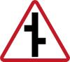 Staggered intersection (right)