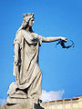 Image 49The statue of Italia turrita in Reggio Calabria. Italia turrita is the national personification of Italy. (from Culture of Italy)