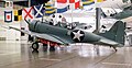 This SBD-2 was one of sixteen dive bombers of VMSB-241 launched from Midway on the morning of 4 June. Holed 219 times in the attack on the carrier Hiryū, it survives today at the National Naval Aviation Museum at Pensacola, Florida.[23]