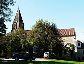 The church in Saint-Félix-de-Villadeix