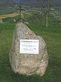 Gedenkstein „Steinenkreuzle“ auf der Gemarkungsgrenze zwischen Obereggenen und Feldberg