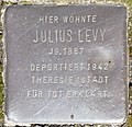 Stolperstein für Julius Levy (Cäcilienkloster 2)