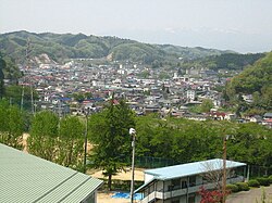 View of Kawamata Town