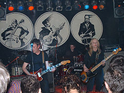 The Bambi Molesters performing in 2001