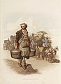 Waterman to a Coach Stand, from The Costume of Great Britain, 1808