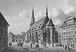 Herderkirche, um 1840