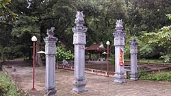 Entrance to Lady Trieu (Bà Triệu) temple