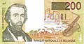 200 belgische Francs (1995) - Vorderseite