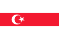 Minderheitenflagge der turkstämmigen Belarus-Tataren